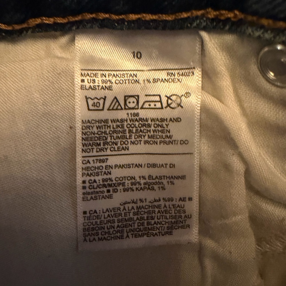 Old Navy O.G. Straight Women’s Jeans - Classic Blue - Picture 5 of 5